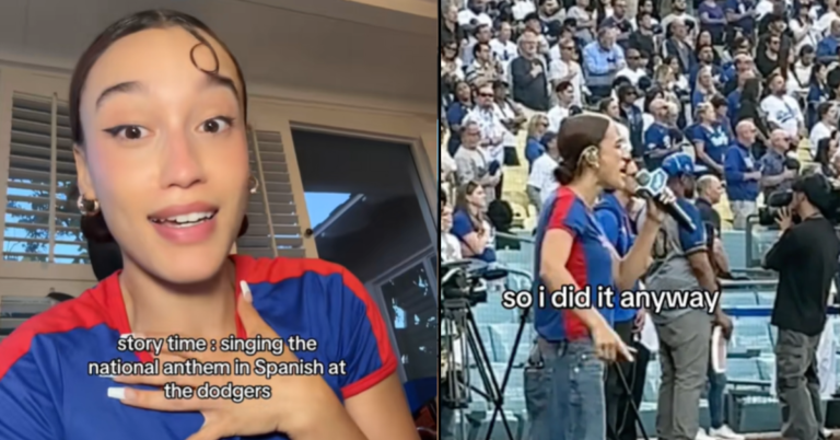 At Dodgers Game: Nezza Sings National Anthem in Spanish After Being Told It ‘Needs to Be in English’